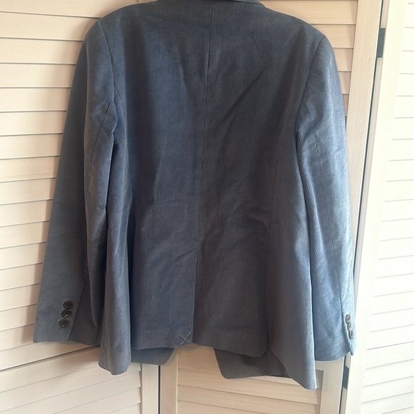 NWOT Talbots blue corduroy jacket - Picture 3 of 4
